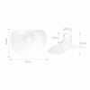 haakaa Nippleshield Silicone Nipple Shields for Breastfeeding with Carry Case