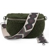 ARTVALL - Shoulder Bag Teddy Fabric Bag Handbag Plush Bag