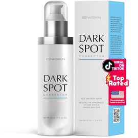 EnaSkin Corrector de manchas oscuras para rostro y cuerpo - 5% ácido tranexámico, niacinamida y péptido renovador sin ácidos, hiperpigmentación, melas