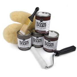 Giani Wood Look Paint Kit for Garage Doors (Royal Mahogany)