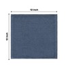 Artoid Mode Ring Spun Cotton Blue Dishcloth Kitchen Towels, 12x12