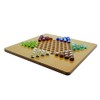 TCG Toys Solid Wood Chinese Checkers, 10"