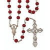 CB Rose Scented Carved Rose Petal Rosary