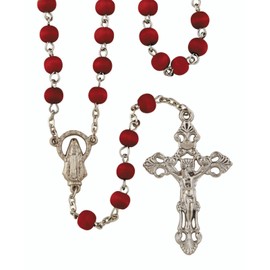 CB Rose Scented Carved Rose Petal Rosary