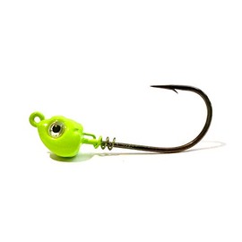 Hunting and Fishing Depot Green Chartreuse Inshore Slammer Saltwater Jig Heads 3pk
