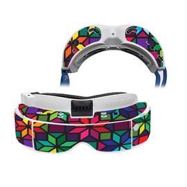 MightySkins Skin Compatible with Fat Shark Dominator V3 - Stained Glass Window | Protective, Durable, and Unique Vinyl Decal wrap Cover | Easy to Apply, Remove, and Change Styles | Made in The USA