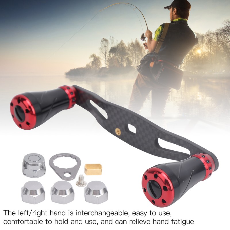 95MM Spinning Reel Rocking Handle Grip Left Right Fishing Wheel