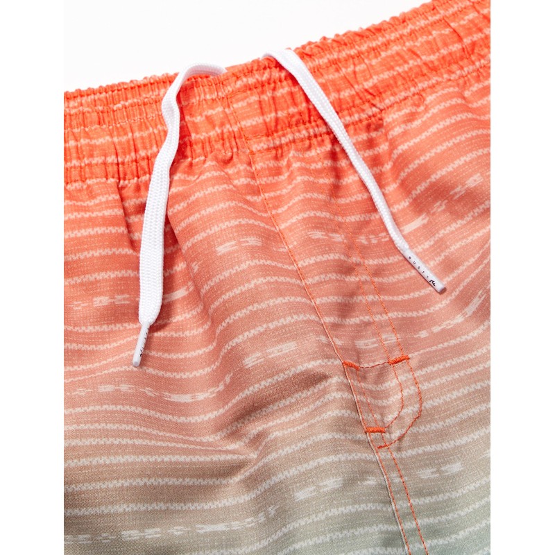 Rusty 963404 Boys Gradient Surf Trunks Board Shorts, orange