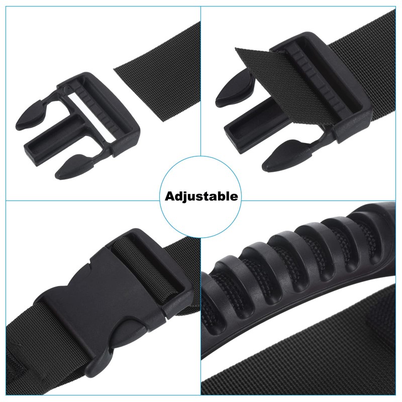 PATIKIL Carrying Strap with Handle, 2 Pack Adjustable Nylon Belt