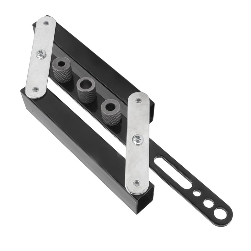 2-in-1 Hole Finder, Professional Self-Centering Dowel Gauge, Adjustable Drill Guide