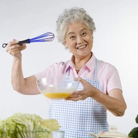 ZJchao 5 Stück Schneebesen aus Kunststoff Mini Rührbesen Rührstab zum Färben der Haare für die Küche oder Färben der Haare