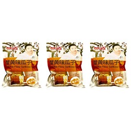 Ganyuan Crab Roe Flavored snacks 285g (SunFlower Seeds, 3 Packs)