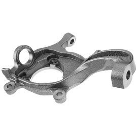 YPIVOX 1pc Suspension Steering Knuckle Assembly Front Right Passenger Side Steel for Jeep for Liberty 2.4L 2002-2005 & 3.7L 2002-2007 & 2.8L 2005-2006 Black 52088652AE