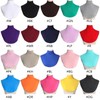 TERNCOEW Womens Turtleneck Fake Collar Islamic Hijab Extensions Solid Color