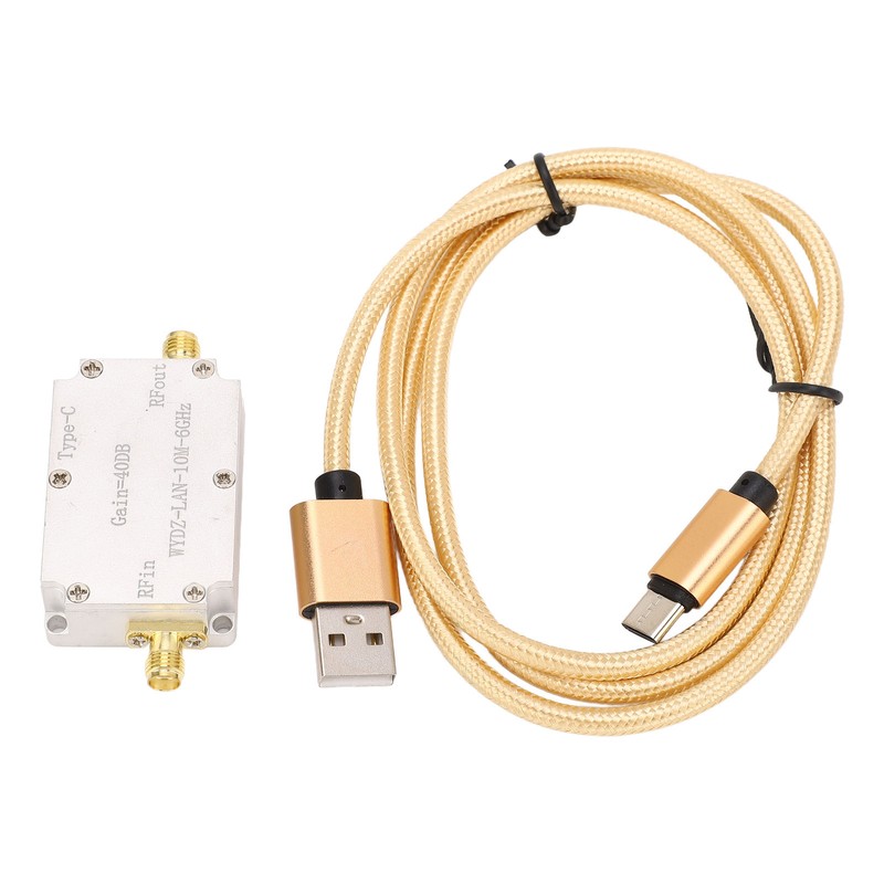 Low Noise Amplifier 40DB Gain 10M To 6GHz Precise Transmission