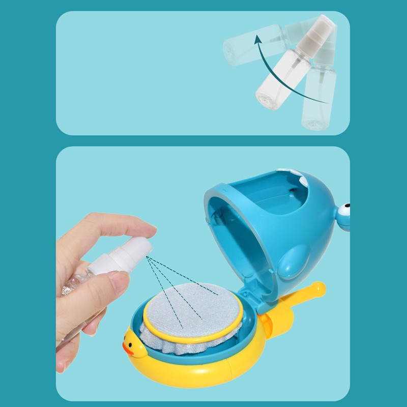 Kids Bubble Maker Toy Cute Animal Shaped Double Play Modes