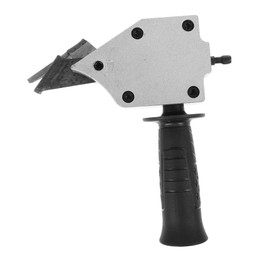 TEHAUX Electric Drill Plate Cutter Attachment Lightweight Metal Shear Tool for Easy Cutting of Metal Compatible with Electric Drills and Other Tools Portable and Convenient Accessory for