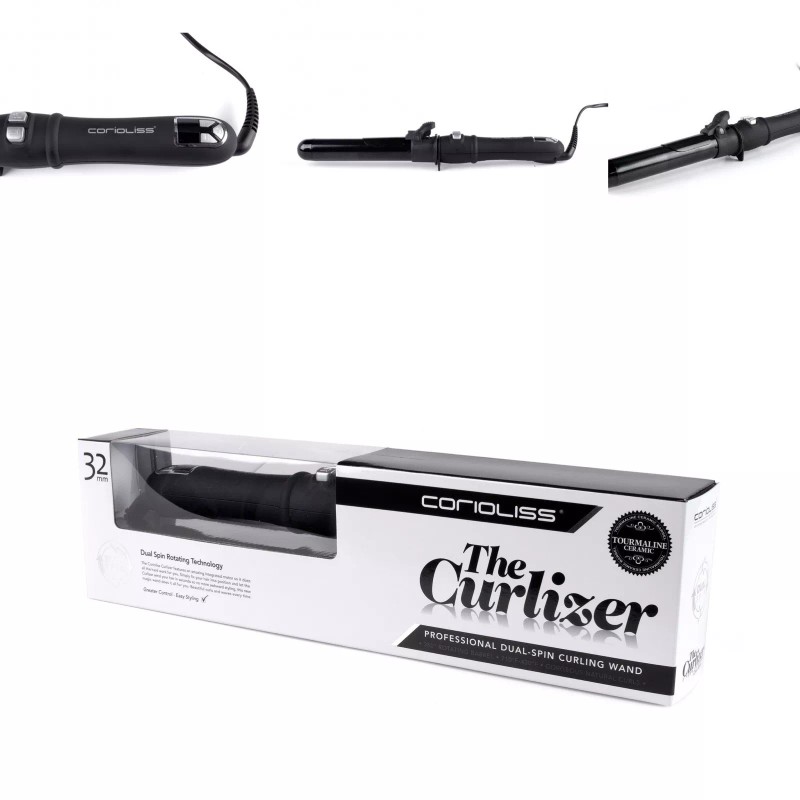 Corioliss Curlizer rotating curling iron Curling Wand Styling Iron Curler