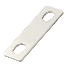 HWYEE 4PCS Pitch Row 0.98IN 1.5mm Thick Bus Bars Connector red Copper Nickel-Plated for Lifepo4 Cell 3.2V 50Ah 117ah Lithium Battery Busbar Hole Type M6 (4, Pitch Row 0.98IN)