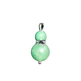 Green Jade HuLu Shape Pendant