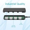 USB Hub, USB Splitter,USB 4-Port Adapter,Extender for Laptop, PC, MacBook,