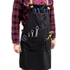 TaktZeit Chef Apron Woodworking Apron Waterproof Cross Back Apron with
