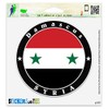 Syria Damascus Vinyl Car Bumper Window Sticker 2" x 2"