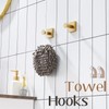 KOKOSIRI Robe Hooks for Wall Bath Towel Hook Holder for