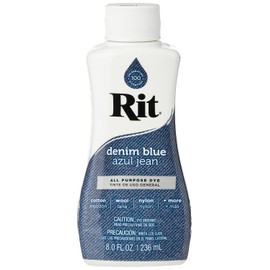 Rit All Purpose Liquid Dye 236 ml - Denim Blue,RITLD