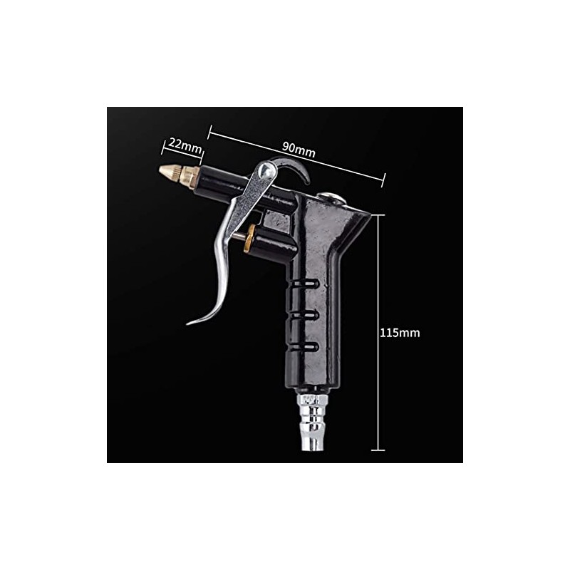 Industrial Air Blow Gun with a Brass Adjustable Air Flow