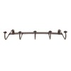 Spectrum Diversified Duchess Over the Door 5-Hook Rack, Bronze