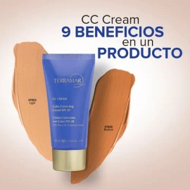 Terramar - Crema Correctora Con Color Fps 20 - Cc Cream Medium