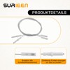 SURIEEN Gas Hob Cooker Ignition Electrode Spark Plug 900 mm