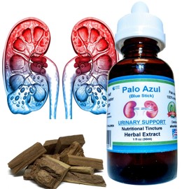 ALKA VITA Rinones Limpios Saludables Palo Azul & Silica Gotas Herbales Natural Supplemento
