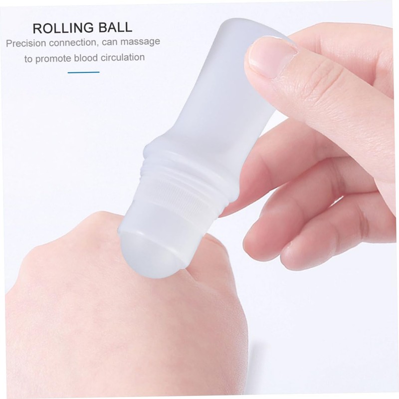 OHPHCALL 15pcs Empty Bottles for Refill Roller Ball Bottles Sturdy