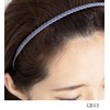 JewelVOX Headband Hair Band Hair Accessories Satin with Comb Thin