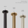 Ivilon Tension Curtain Rod - Spring Tension Rod for Windows