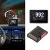 Car OBD MultiFunction Meter Digital Temperature Voltage Speed HUD Display