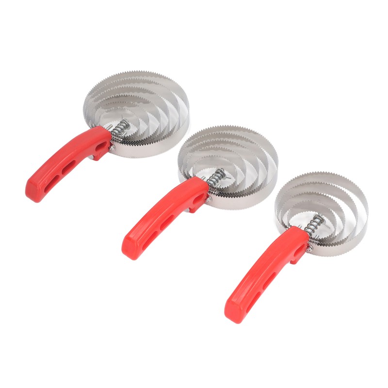 3pcs Horse Curry Comb Multipurpose 4 Rings 5 Rings 6