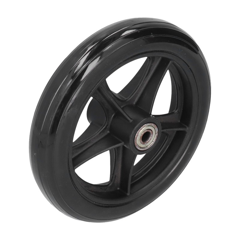 Wheelchair Wheel Replacement 16cm PU Walker Caster Accessory with Ball