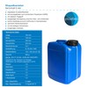 plasteo® 10 x 5 Litre Canister with Safety Lock (DIN