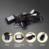 AUXTINGS 42 inch Curved LED Light Bar with Remote Controller