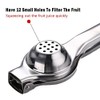 joleully Lemon Squeezer Stainless Steel Professional Lemon Manual Juicer, Lemon