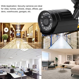 1080P Security Camera Analog CCTV Camera 4 in 1 Surveillance Camera 3.6mm Lens Infrared Night Vision Waterproof for Outdoor Indoor (PAL)