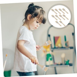 Mipcase 10Pcs Professional Chip Paint Brushes Thickened Bristles for Grilling Art Projects Home Painting Ergonomic Handle for Precision Control and Easy Cleaning