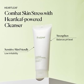 Fraijour Heartleaf Blemish pH Balanced Cleansing Foam, 250ml / 8.45 fl. oz.