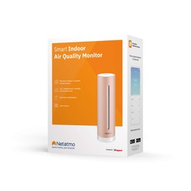 Netatmo Smart Indoor Air Quality Monitor (temperature, humidity, noise and CO2 sensors), NHC-UK