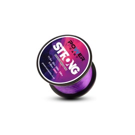 Strong Monofilament Fishing Line (Purple, 11.3kg/25lb - 500m/546yd- 0.45mm)