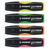 Highlighter - STABILO GREEN BOSS - Wallet of 4 -