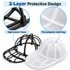 Baseball Cap Washing Cage & Mesh Laundry Bag Set –